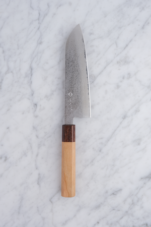 Fukube Kaji Damascus VG-10 - 165mm Santoku