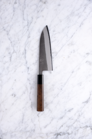 Yoshikane Hamono Shirogami #2 - 165 mm Santoku
