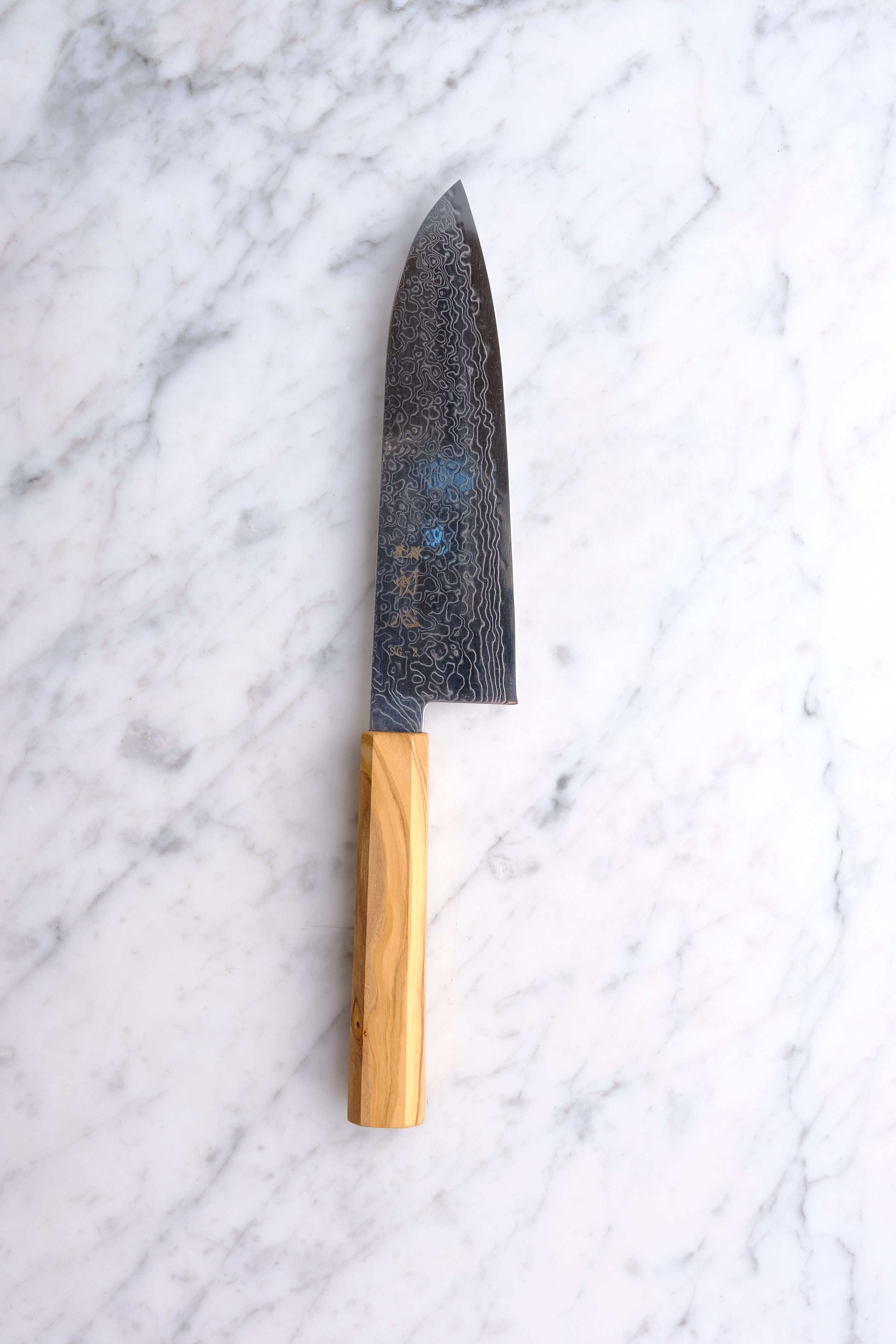 Hatsukokoro Ryuhyo SG2 - 180mm Santoku