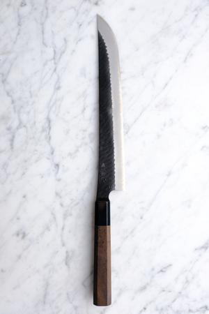 Nigara Hamono SG2 Kurouchi Walnut - 270mm Sakimaru Sujihiki
