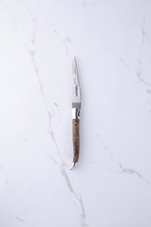 Folding knife - Poplar knot
