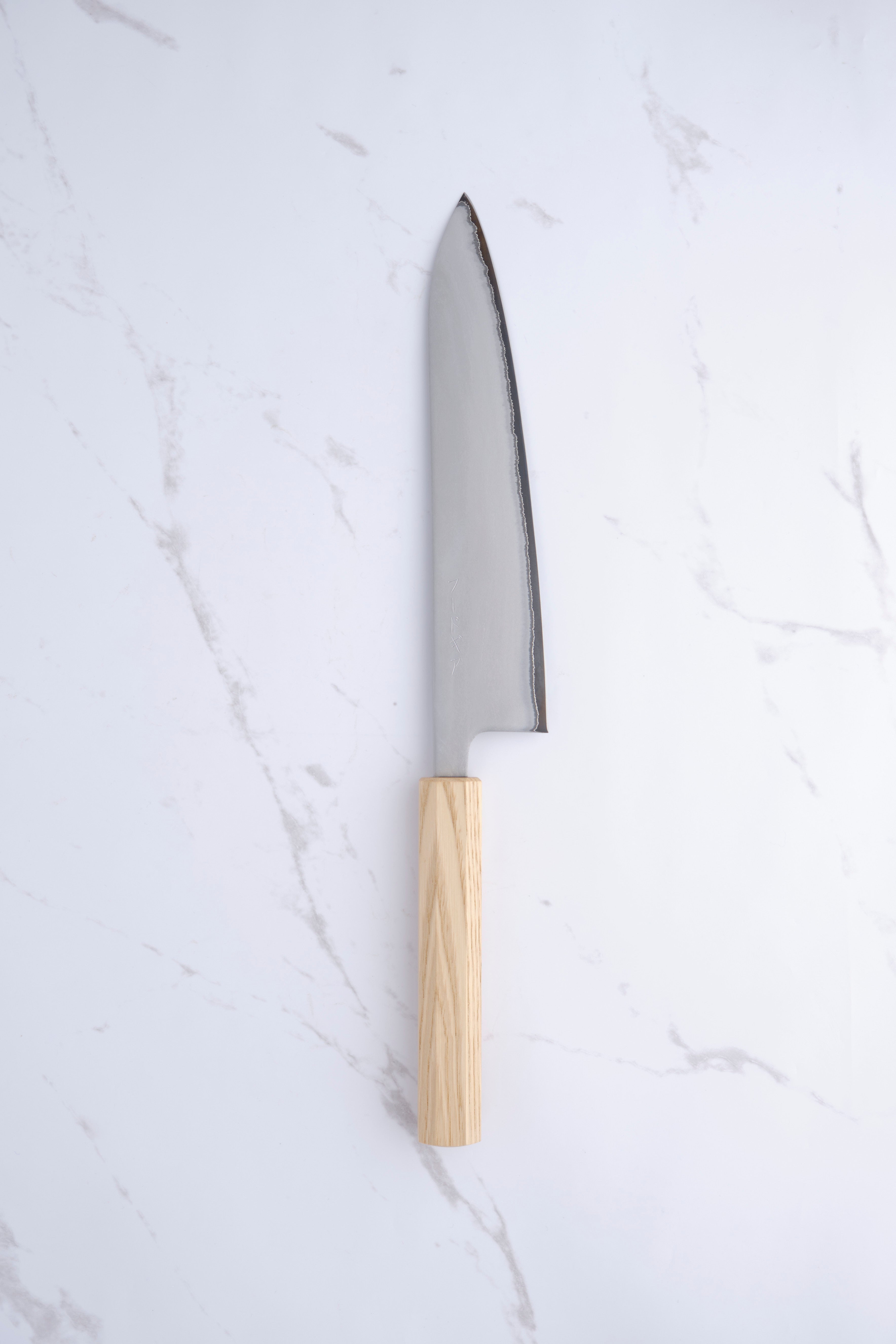 Foodgear Hamono 210mm White #1 Gyuto - Khii Chestnut