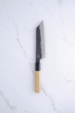 Sakai Kikumori Kikuzuki KU White 2 Bunka 180mm.